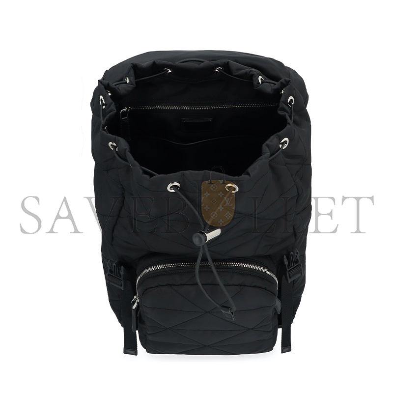 Pra*a logo detail re-nylon backpack 2vz135 (45*27*17cm)